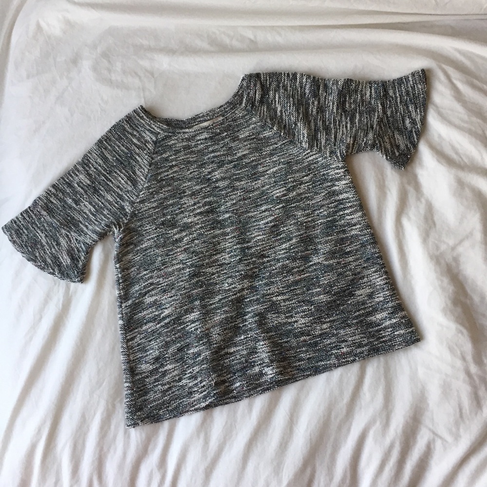 LOFT Bouclé/Tweed Top - Picture 4 of 11